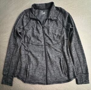 Old Navy Active Go-Dry Herringbone Full-Zip Athletic Running Jacket Womens Large